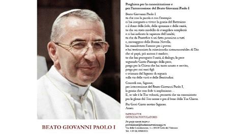 voai são joão|Oração ao Beato João Paulo I .